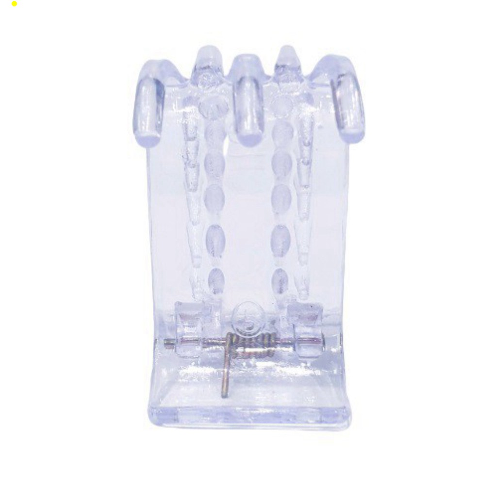 2 Cây Kẹp Càng Cua 3 Răng 5 Răng Trắng Trong