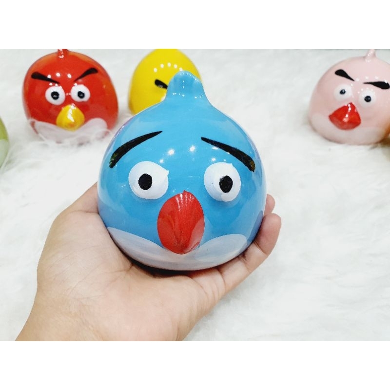 Angry Birds tiết kiệm - gốm sứ cao cấp ( size mini và size nhỏ)