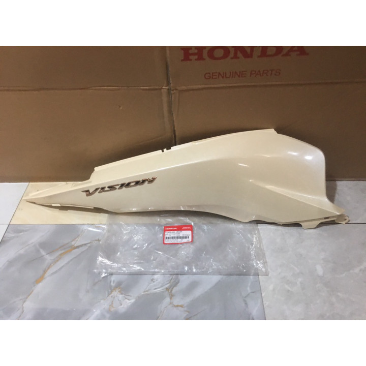 Ốp sườn phải Vision 2014 đến 2020 màu vàng nhạt *Y229P* chính hãng honda.