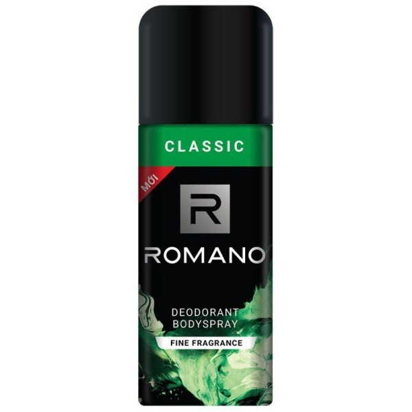 Xịt khử mùi Romano Classic 150ml