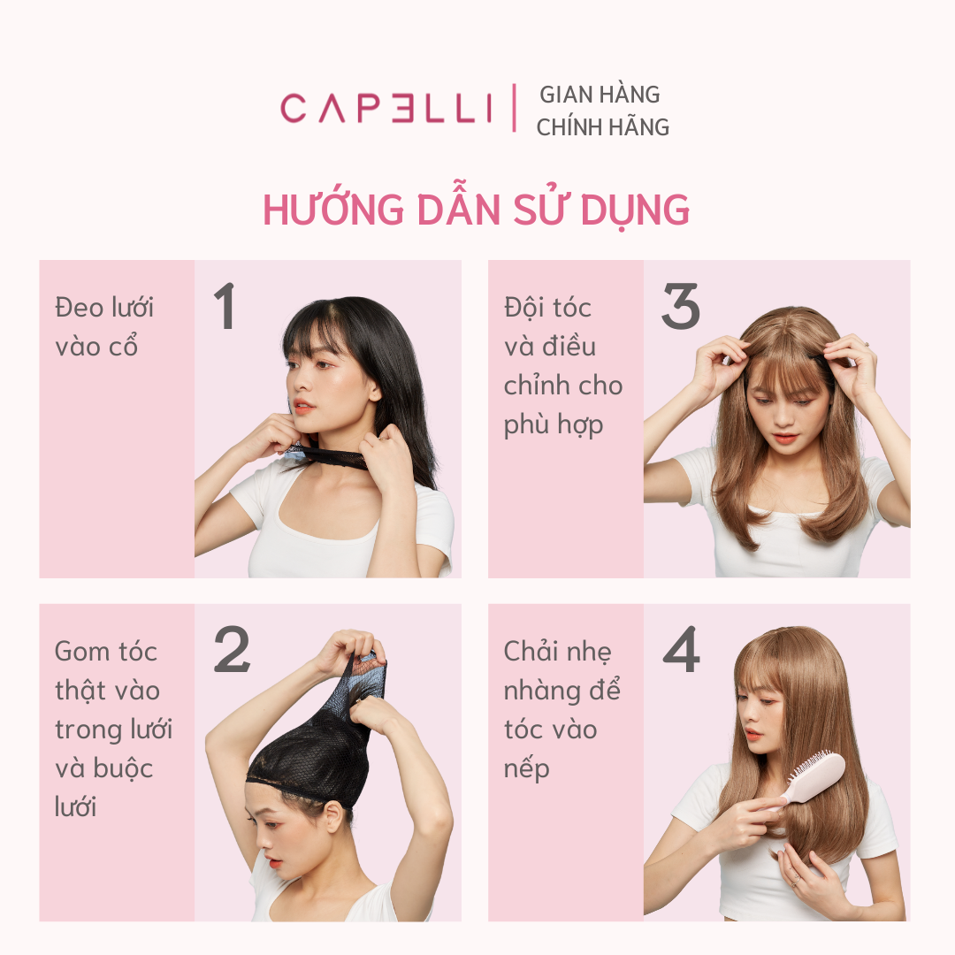 Tóc Cả Đầu CAPELLI Scarlet Wig