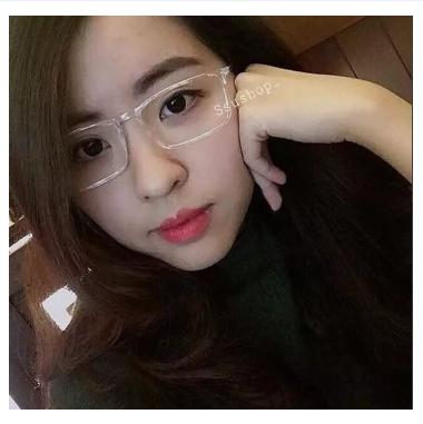 [HCM]Mắt kính gọng nhựa trong suốt đẹp kiểu hàn quốc -02