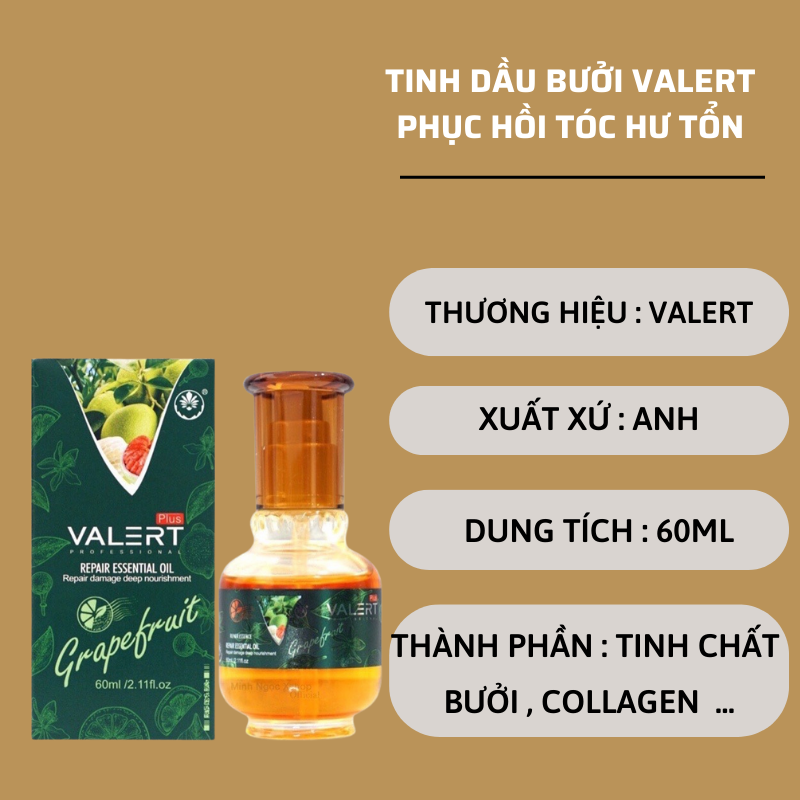 Tinh dầu dưỡng tóc bưởi Grapefruit 60ml