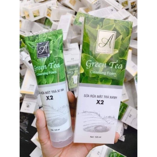 [HCM]Sữa rửa mặt trà xanh x2 A Cosmetics