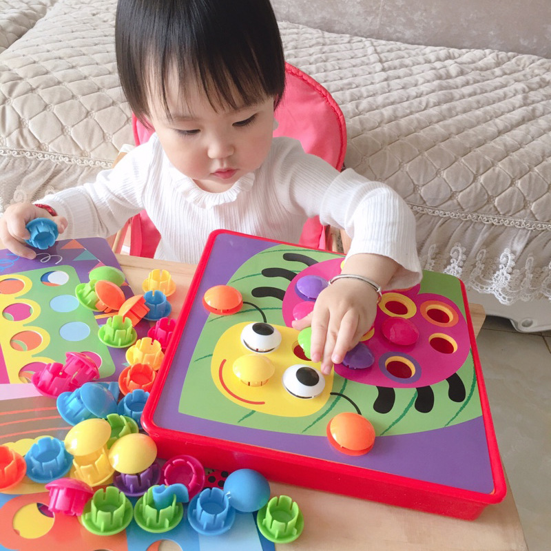 Bộ nút cài Button Idea giúp bé rèn luyện kỹ năng