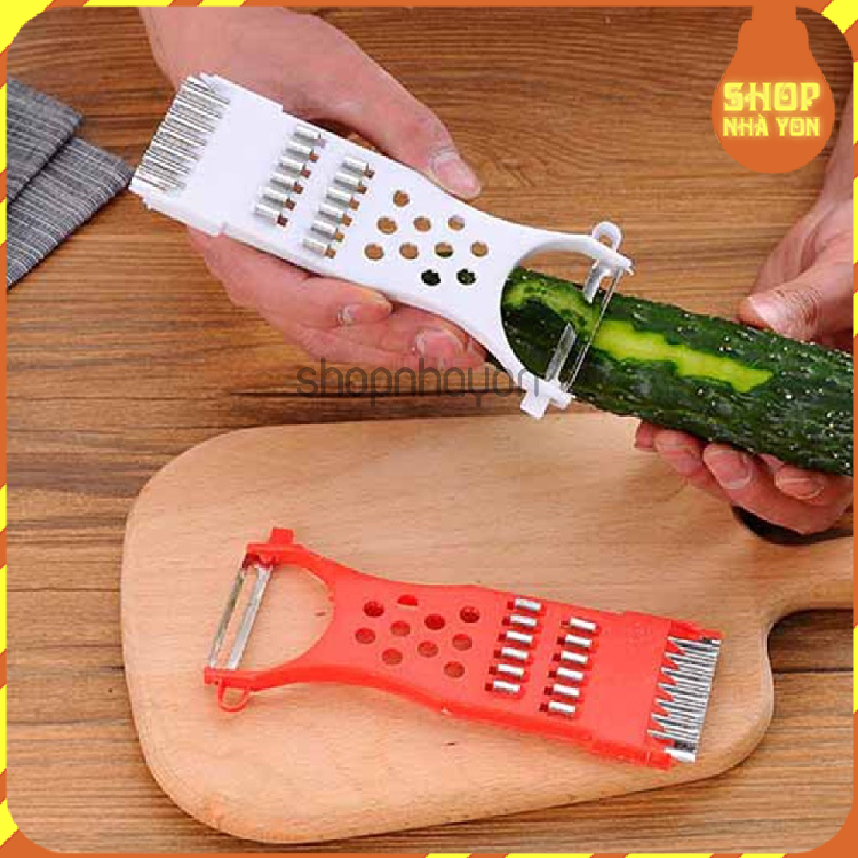 Dụng cụ bào, thái, cắt củ quả đa năng (bằng nhựa)