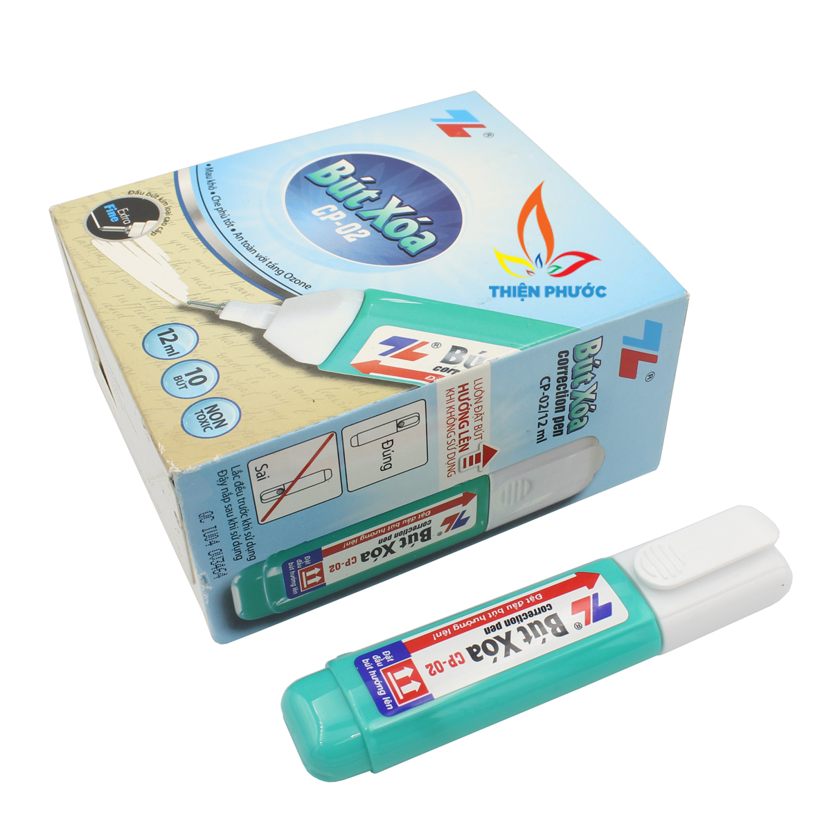 Bút xóa nước Thiên Long CP02 12ml SUKADO