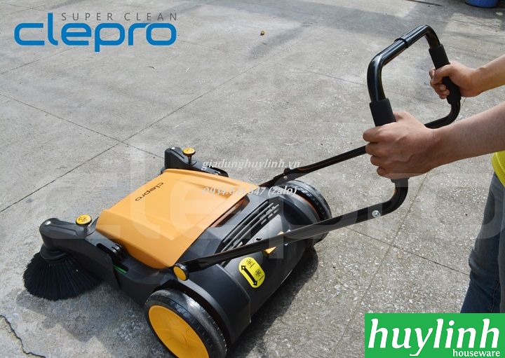 Xe quét rác đẩy tay Clepro CW103/2 (Máy quét rác không động cơ CW-103)