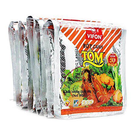 10 gói Bột canh Tôm Vifon