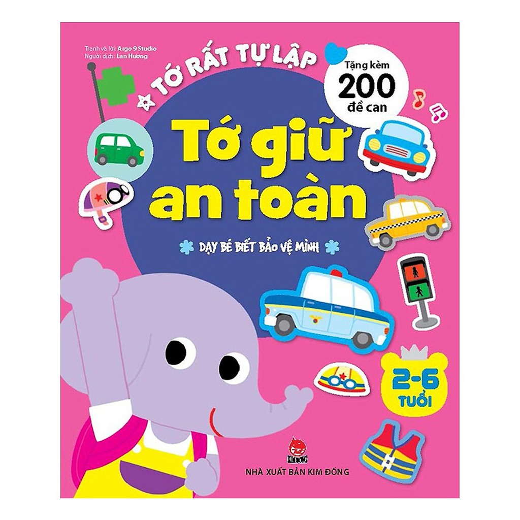 Combo 5 Quyển Sách Bóc Dán - Tớ Rất Tự Lập