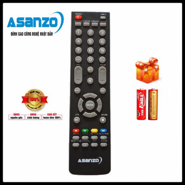 [HCM]Điều Khiển Ti Vi ASANZO 32S500