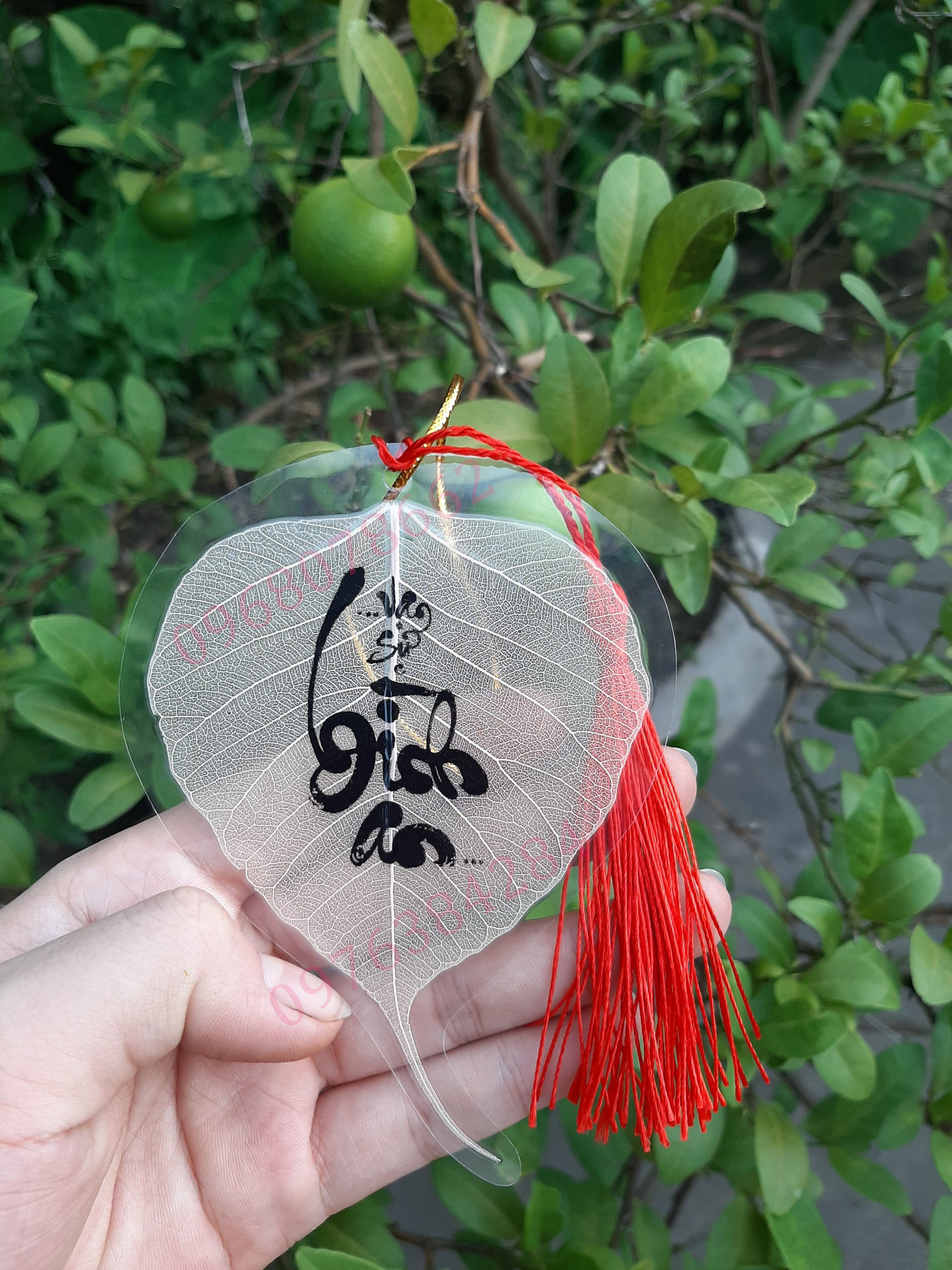 Lá bồ đề Vạn sự Bình An - Hàng loại 1
