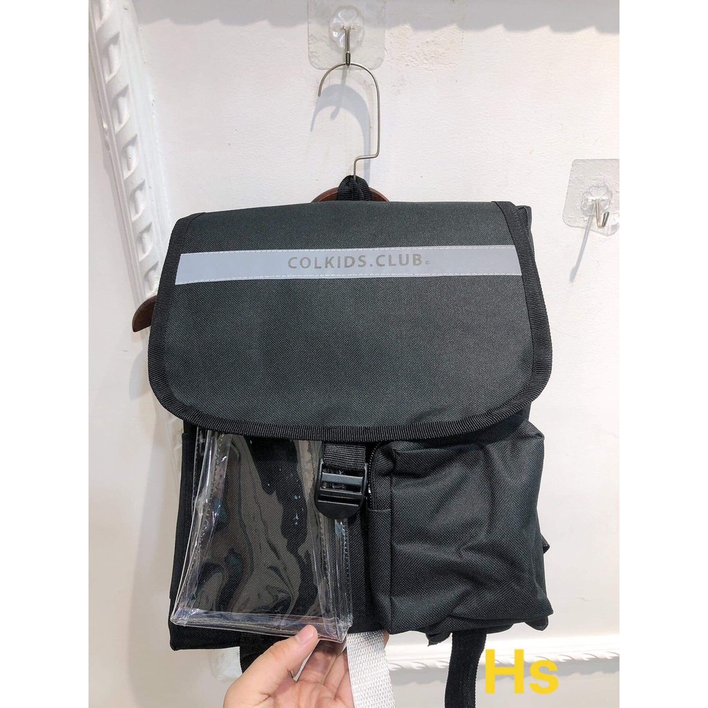 BALO ULZZANG BASIC ( có 2 size)(có sẵn) ( chống nước ) ( 2 khoá nhựa đen song song) - B10