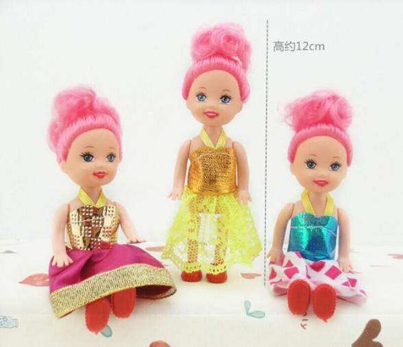 Combo 3 búp Bê ChiBi Cute 5 Khớp 10cm