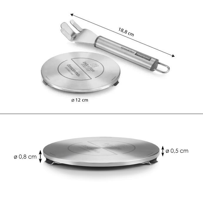 Đĩa chuyển nhiệt bếp từ Tescoma 21cm - Hàng Đức