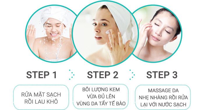 [HCM]Kem tẩy tế bào chết Medi White Medi Fresh