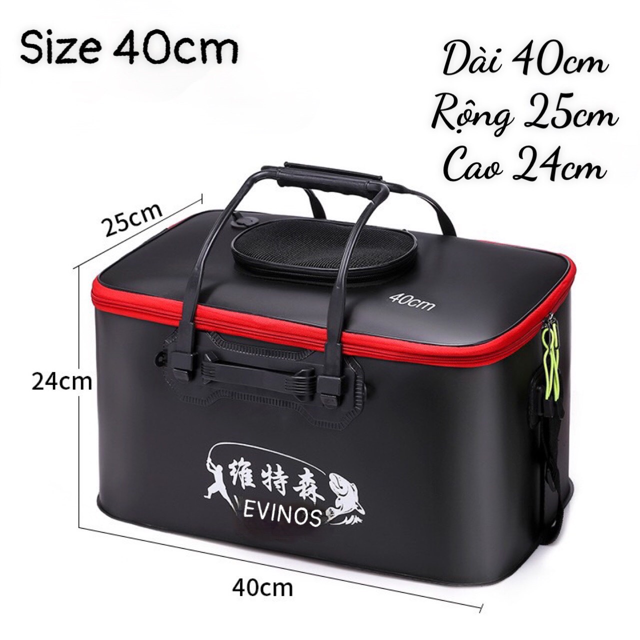 TÚI THÙNG ĐỰNG CÁ ĐA NĂNG GẤP GỌN SIÊU BỀN