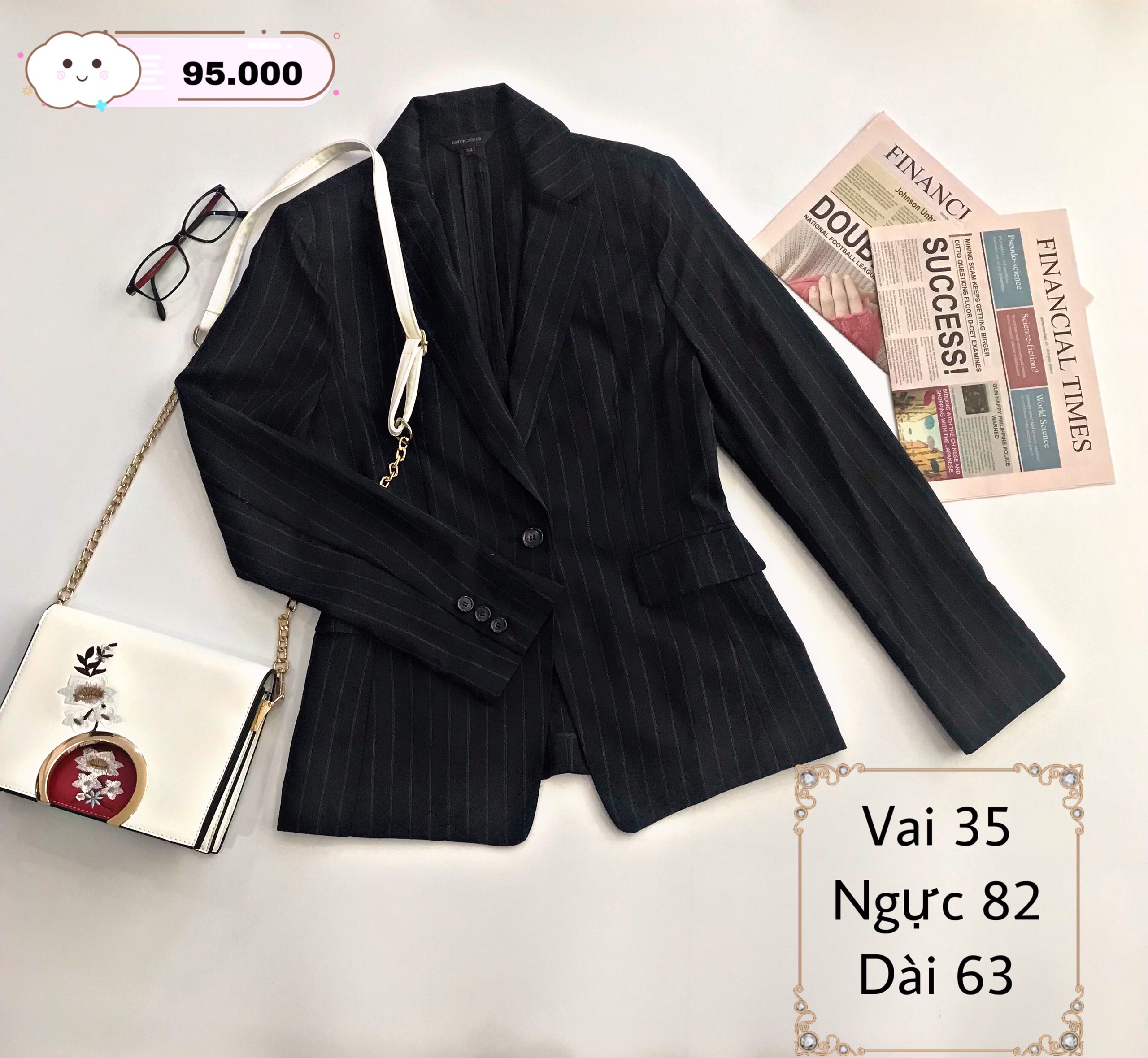Vest, blazer nữ [2hand] đồng giá 95k