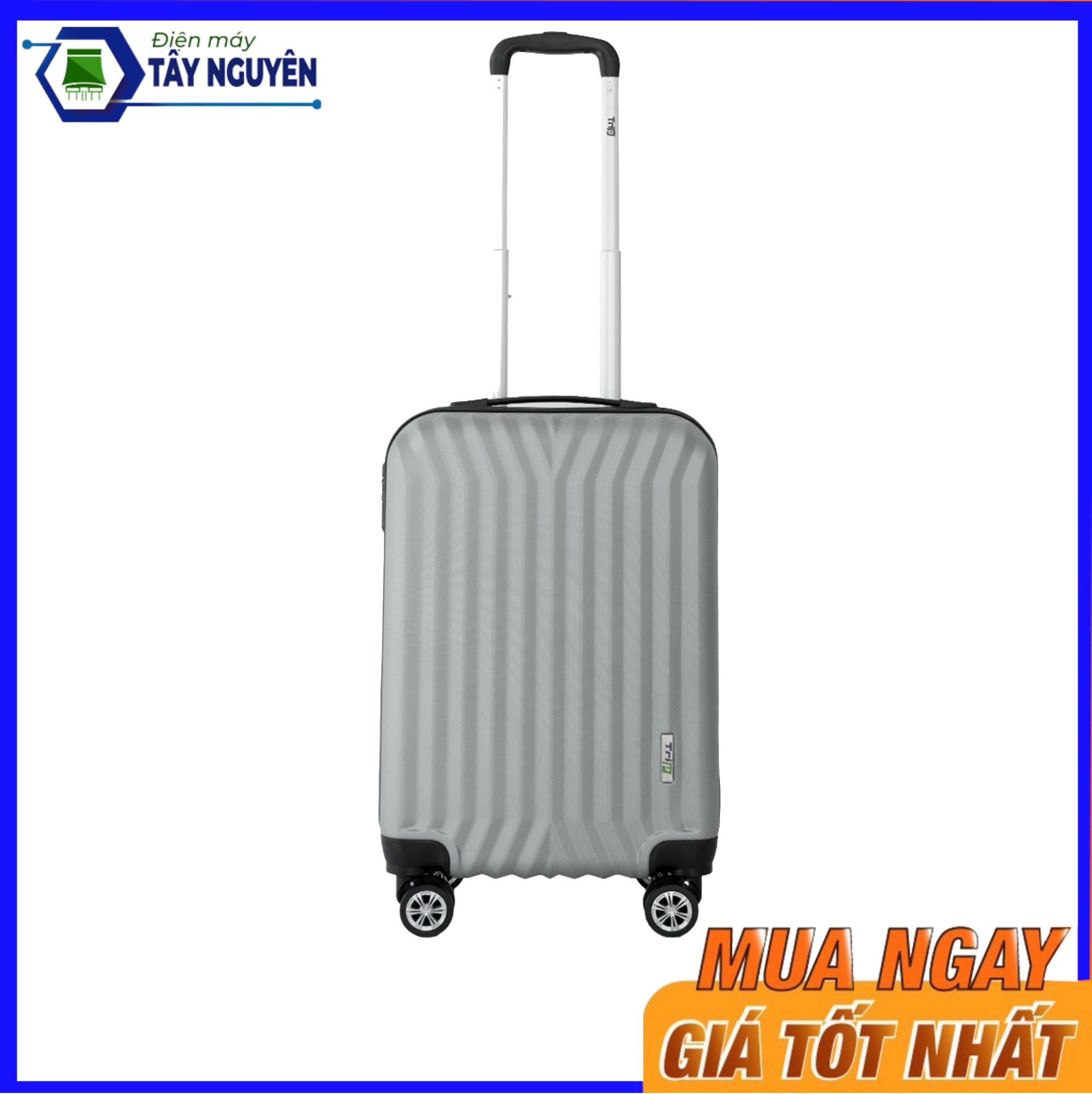 Vali du lịch cao cấp TRIP P11 Bền Chắc - Màu Bạc - (Size 20" 50x35x21cm)