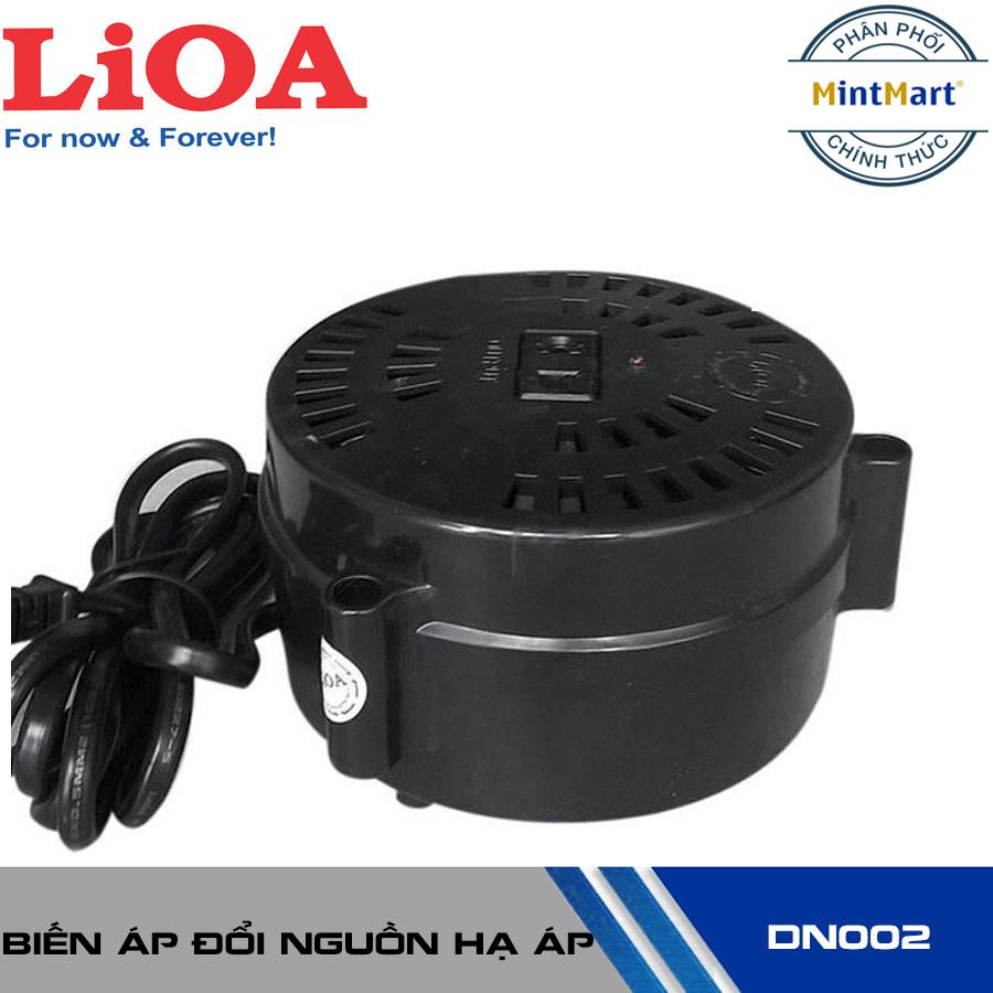 Biến áp đổi nguồn hạ áp lioa dn002 1p - 200va