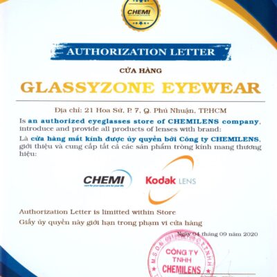 Tròng Kính Siêu Mỏng Hàn Quốc CHEMI U1 1.67 | GlassyZone