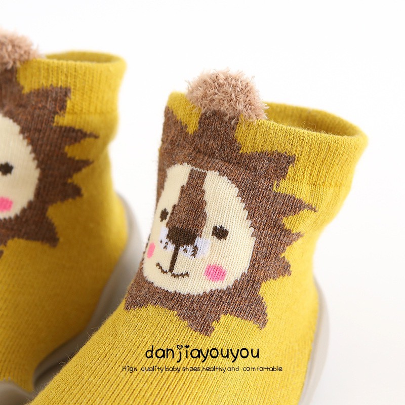 (GB13)Giày bún hình thú cao cổ bé trai và bé gái hàng Quảng Châu cao cấp