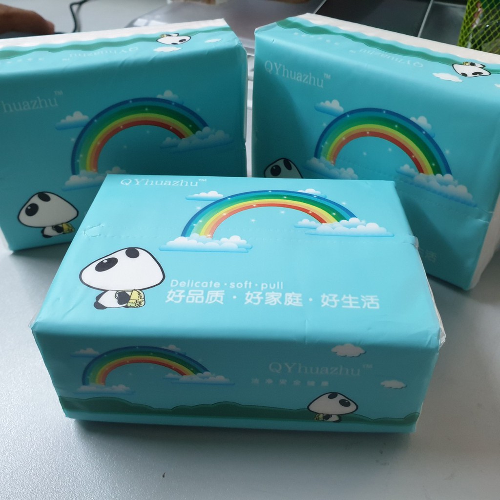 Giấy Cầu Vồng ( thùng 30 gói )