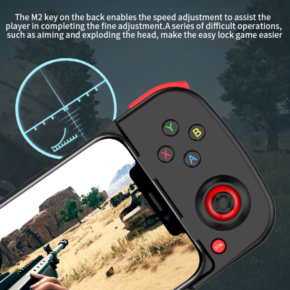 Tay Cầm Chơi Game Không Dây Bluetooth 5.0 Cho Android IOS Phone PC PS4