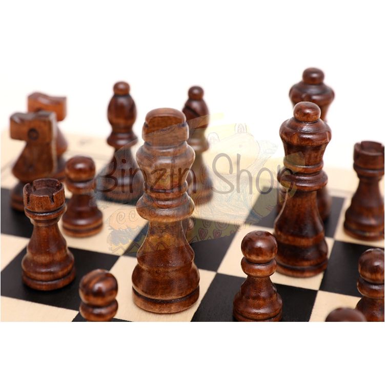 Army chess wooden magnets
