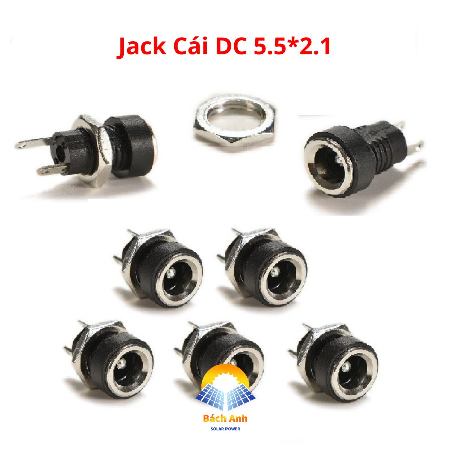 Jack DC cái 5.5*2.1 DC022B