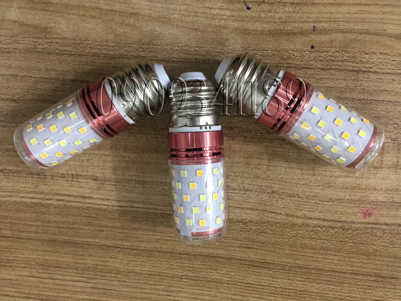 Combo 3 bóng led bắp 3 chế độ ánh sáng e27
