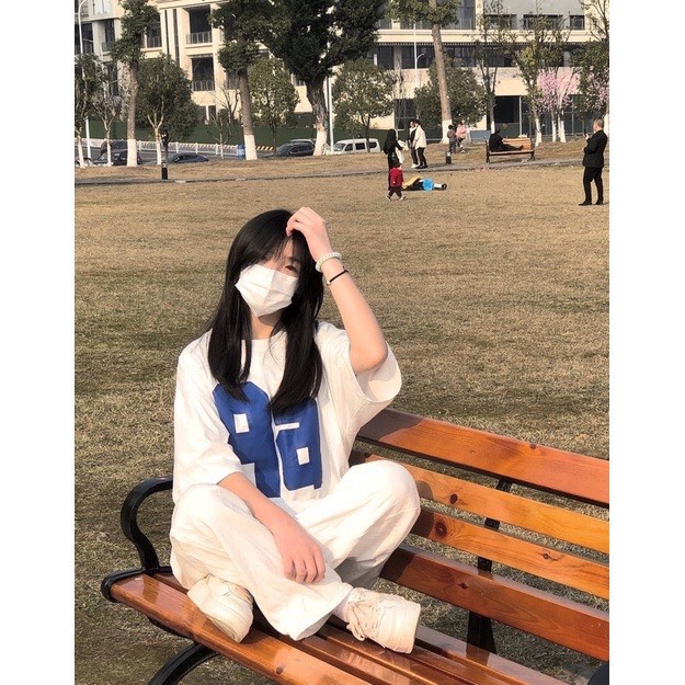 Bộ Đồ Chữ Aa Siêu Hót,Siêu Rẻ đi học đi chơi,from rộng