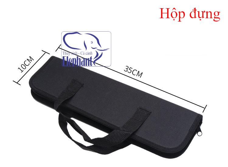 Bộ dụng cụ 4 món (kéo, nhíp, cây san nền) dùng chăm sóc cây cho hồ thủy sinh