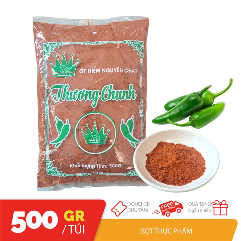 500gr bột ớt hiểm xay mịn nguyên liệu làm món kim chi