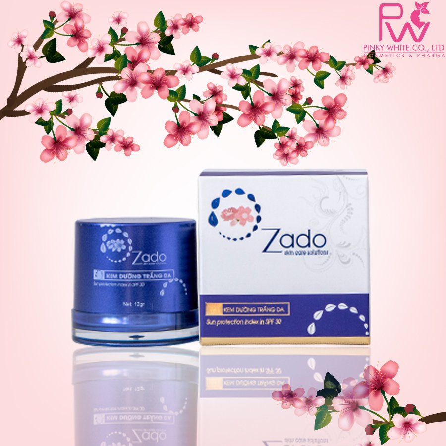 KEM DƯỠNG TRẮNG DA ZADO-12gr