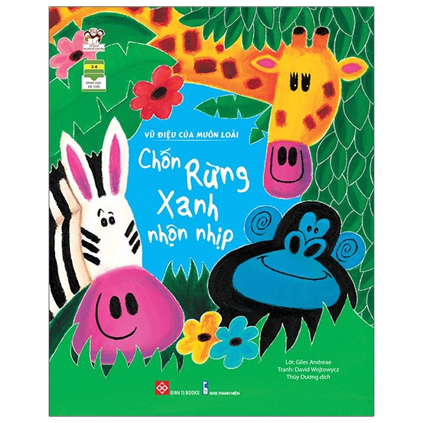 Fahasa - vũ điệu của muôn loài - chốn rừng xanh nhộn nhịp