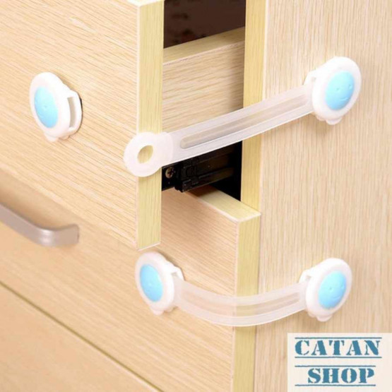Set 2 khoá cài an toàn tủ lạnh