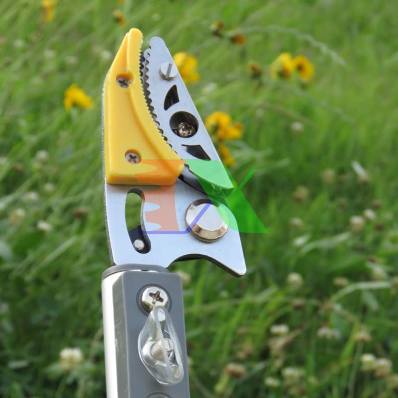 Tools fruit picking hq-4m, pickets picking fabric, pickets picking fruit label, Bird fruit picking, cutting fruit on high with clip holder (4m), together with the saw blade, pruning shears branch on high