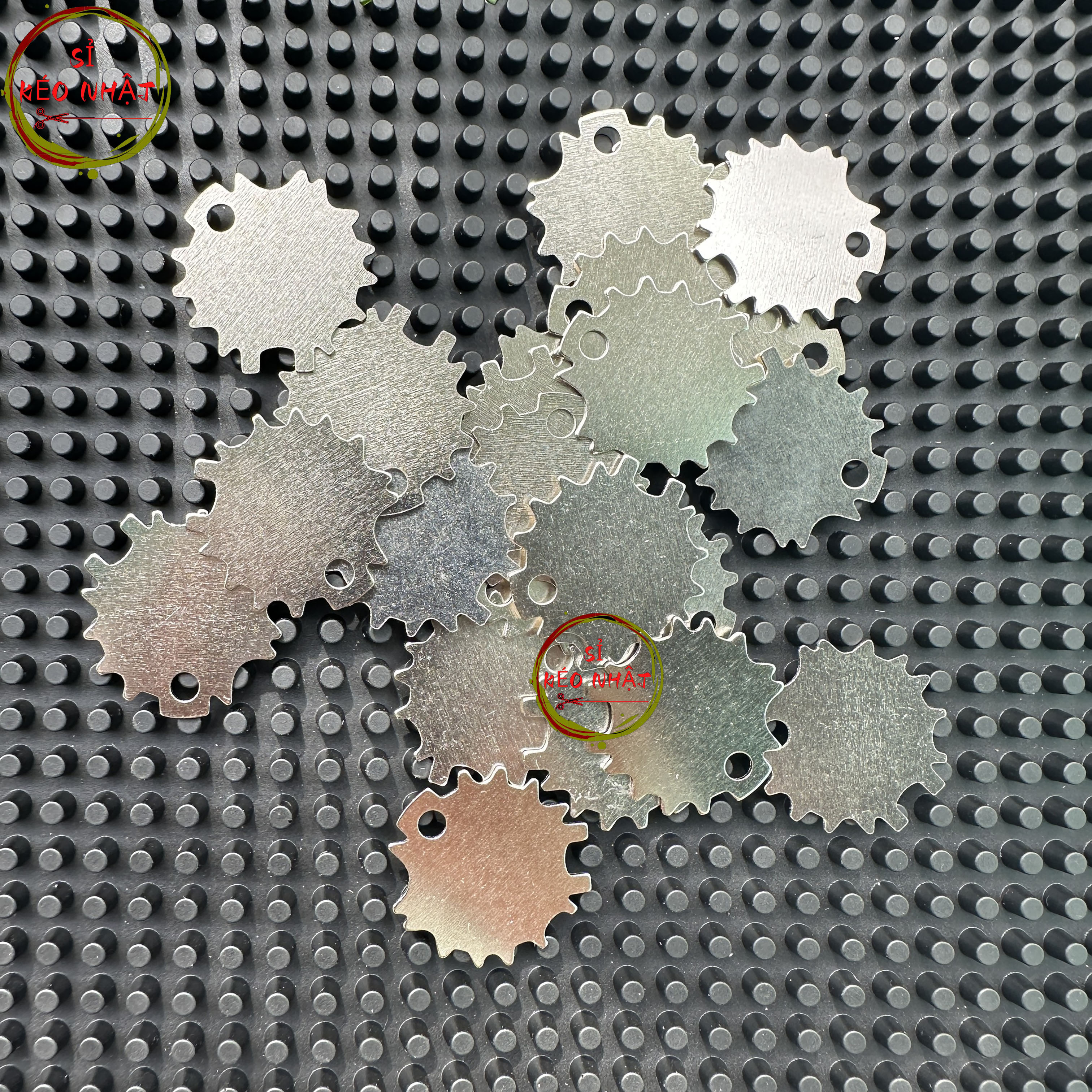 Dụng cụ chỉnh kéo cắt tóc tại nhà [Màu trắng chủng loại inox]
