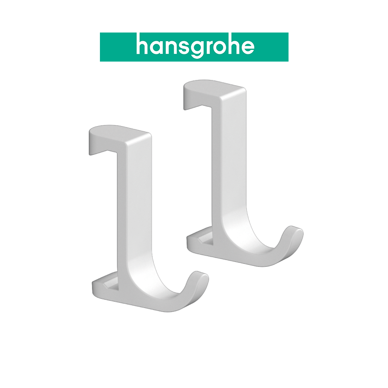 Móc treo khăn đôi HANSGROHE WallStoris 27929