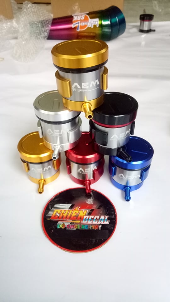 Bình dầu aem lắp cho xe ex 135/ex 150/winer