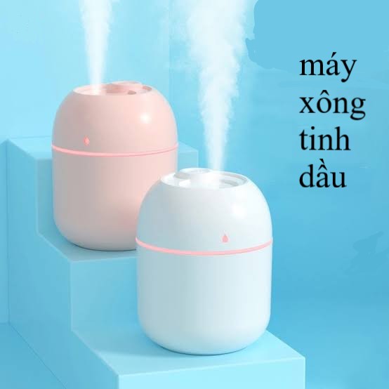 Máy xông mặt - xông phòng KIỂU GIỌT NƯỚC, máy khuếch tán tinh dầu để bàn mẫu mới sử dụng điện trực tiếp