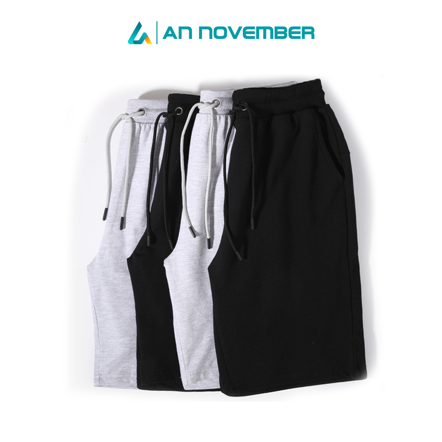 Men's and women's shorts with cool high-quality fish skin
