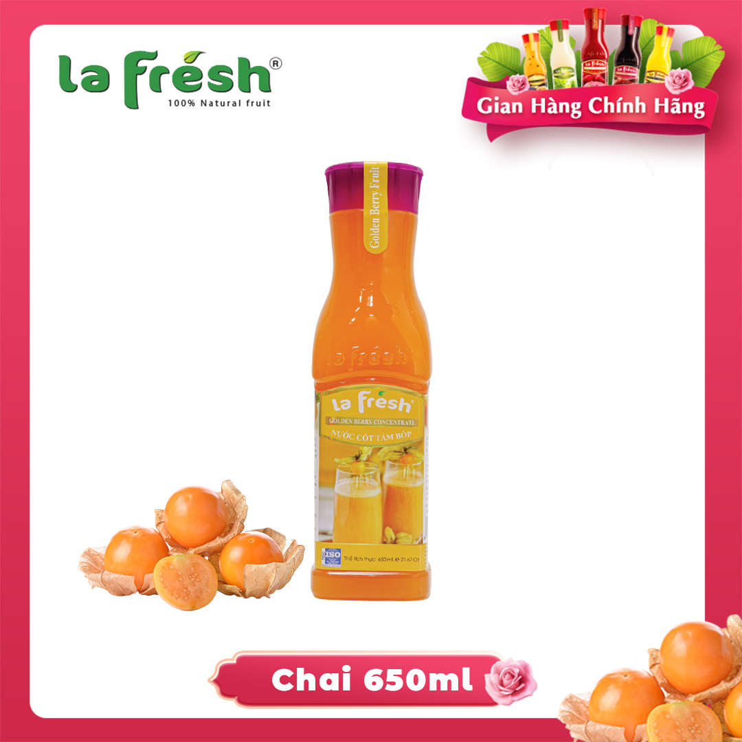 Nước cốt Tầm bóp Lafresh chai 650ml