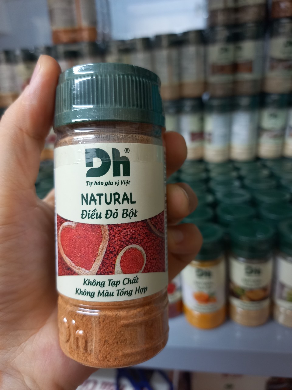 Gia vị tự nhiên bột sả nghệ gừng hành tỏi tiêu ớt quế điều đỏ DH Food Natural