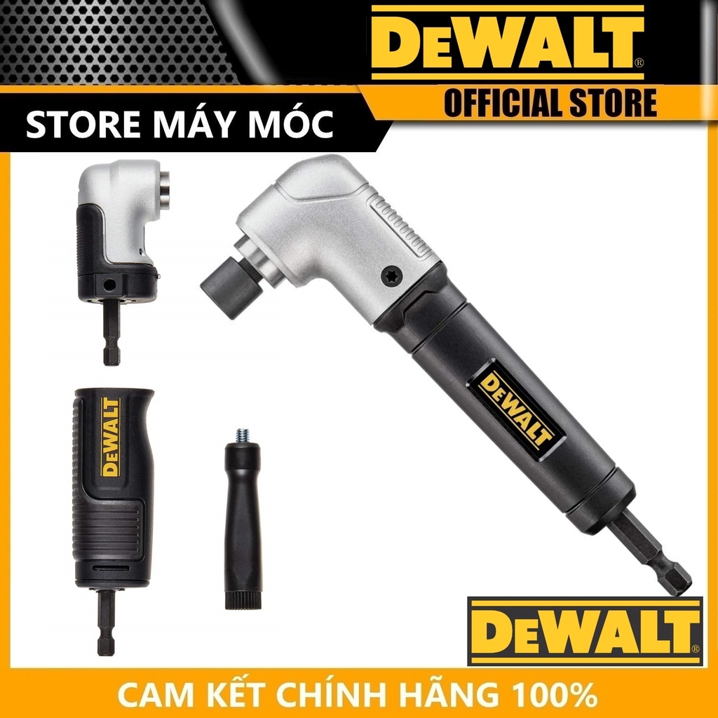 Đầu chuyển góc không dây dewalt dwara120 - hàng chính hãng