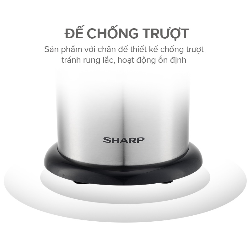 Máy Vắt Cam Sharp EJ-J130-ST-Hàng Chính Hãng