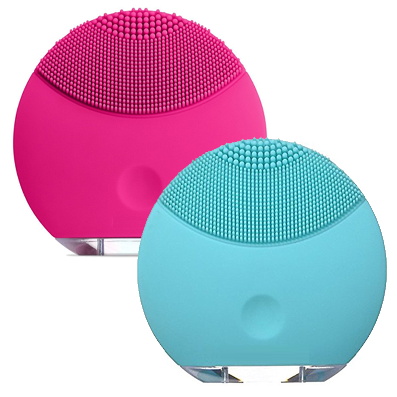 [Lấy mã giảm 10k] Máy Masage, rửa mặt Silicon thế hệ mới (Có nút bịt chân sạc)