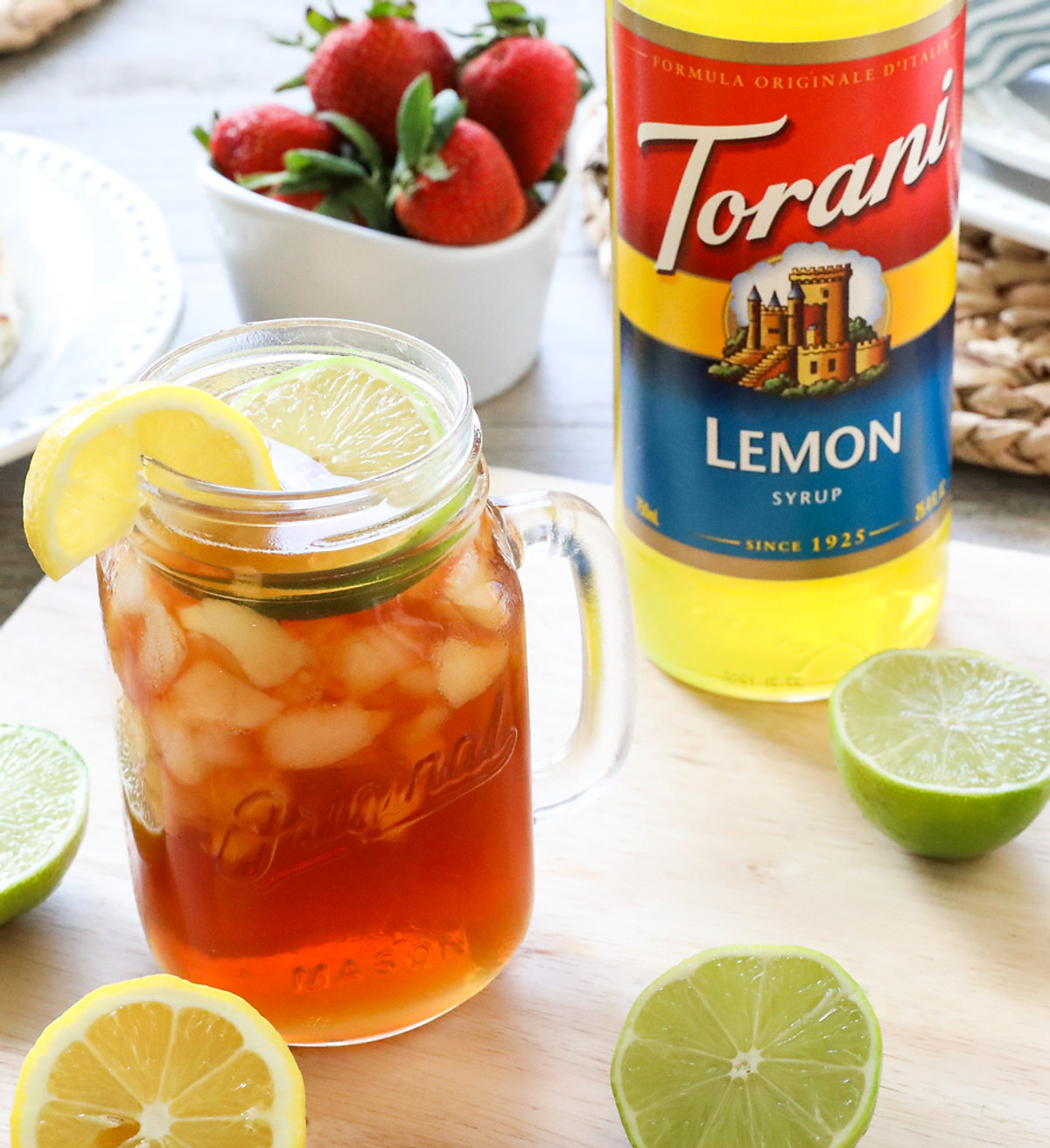 SIRO TORANI CHANH VÀNG 750ML - TORANI LEMON SYRUP