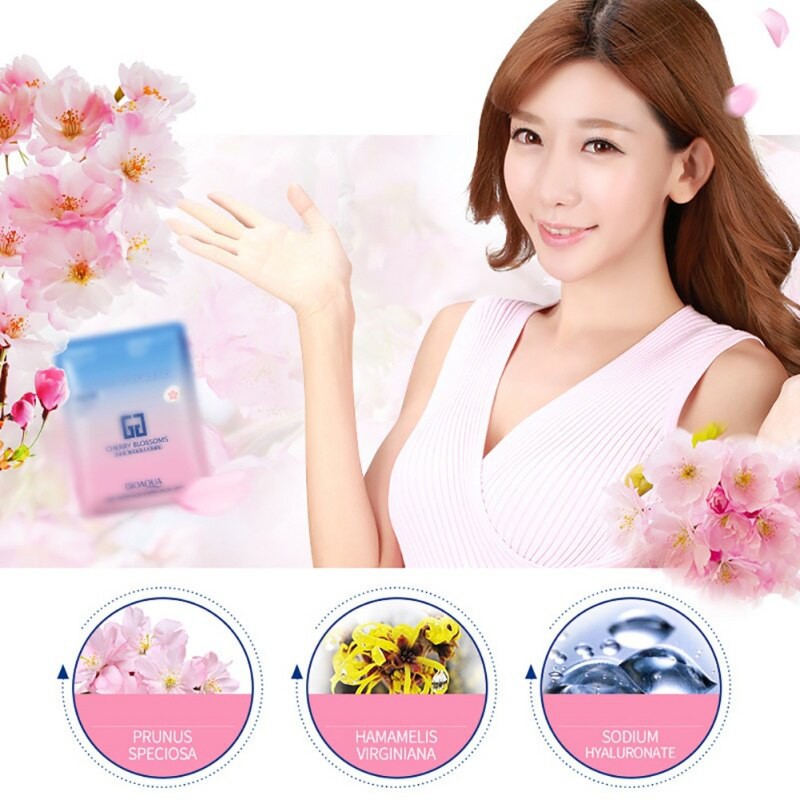 Combo 50 mặt nạ Bioaqua Cherry Blossoms dưỡng trắng da